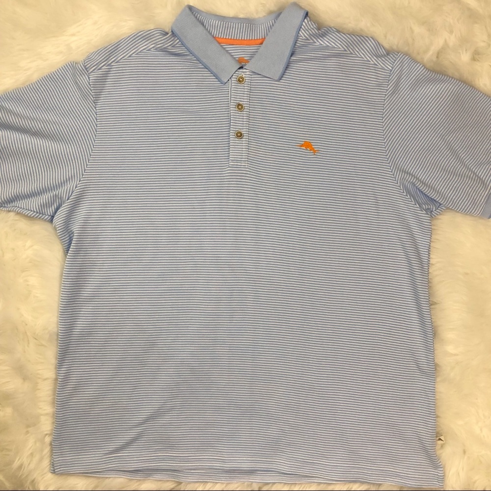 Tommy Bahama Striped Polo